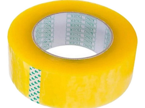 Pack Con 5 X Cinta Ancha Adhesiva Transparente 48mm X 300m