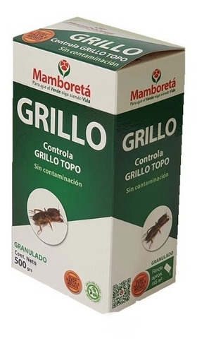 Imagen 1 de 10 de Mamboreta Grillo Topo 200 Gr Insecticida Sin Contaminación  