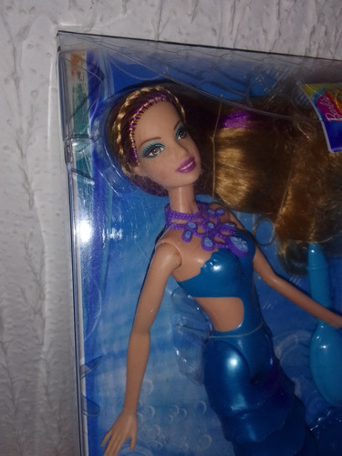 Barbie In A Mermaid Tale Blue Una Aventura De Sirenas Azul (Usado)