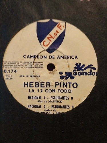 Nacional Campeón De América Relatos De Heber Pinto 