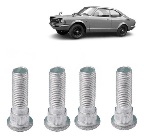 Set 4  Perno Rueda Del Para Corolla 1.3 1982 1983