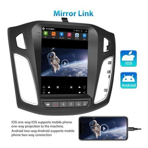 Radio Estereo Vehiculo Android 10 2 32g Para Ford Focus