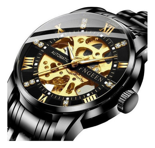 . Reloj Mecánico Automático De Negocios Para Hombre .