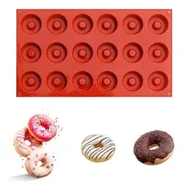 Comprar Silicona De Molde De Donas Ympeka Para Hornear Mini Sartén Y