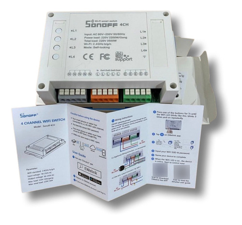 Interruptor Inalambrico Wifi Sonoff Compatible Con Alexa