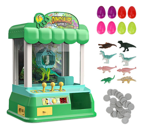 Máquina De Garras Para Niños Caramelo Gachapon Con Música