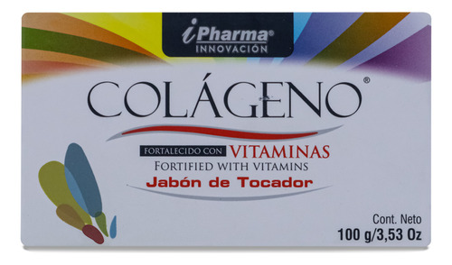 Colageno Fortalecido Con Vitaminas Jabon De Tocador 100 G /3