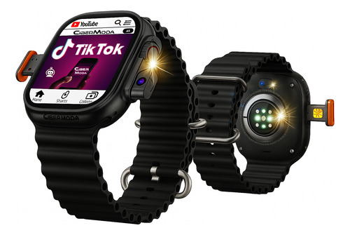 Smartwatch Videollamada Gps Wifi Android 4g 5g Apps Whatsapp Netflix Facebook Tiktok Youtube Instagram X Playstore Mujer Hombr Maps Galería Ranura Sim