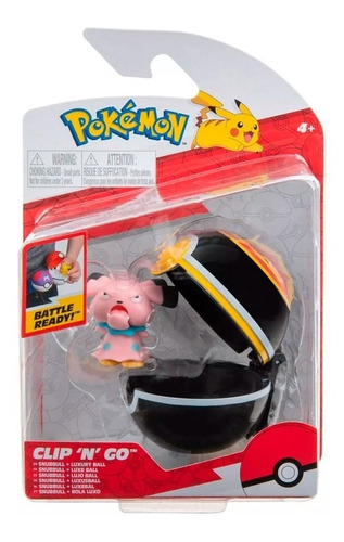 Pokemón Snubbull + Luxury Ball