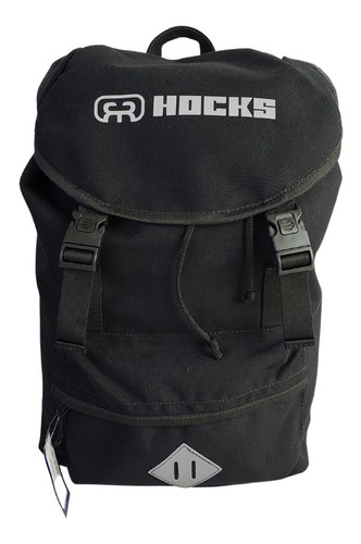 Mochila Hocks Masculina Feminina Preta Trecking  Refletiva