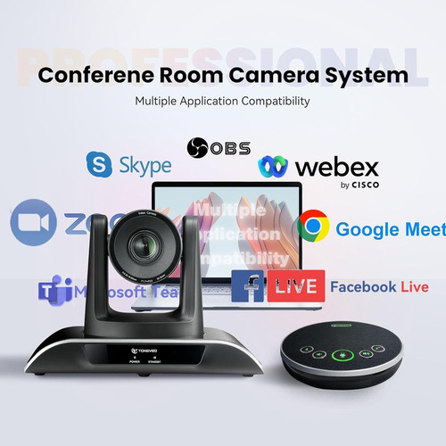 Sistema De Câmera De Vídeo Para Sala De Conferência Tongveo
