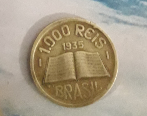 Moeda De 1000 Réis De 1935 (Usado)