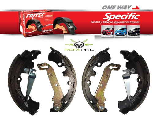 Balata Trasera Fiesta Ka 98-10 Ecosport 2004 A 2012 Fritec