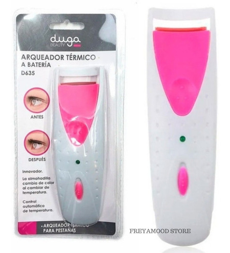 Imagen 1 de 1 de Arqueador De Pestañas Térmico A Pilas - D635 - Duga