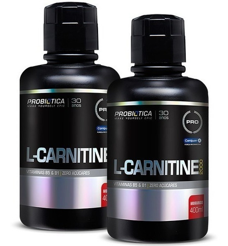 2 X  L Carnitina 2000  Probiótica Leve 2  - Valid 09/19