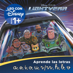 Libro Lightyear Aprende Las Letras A E I O U R Rr H B V De C