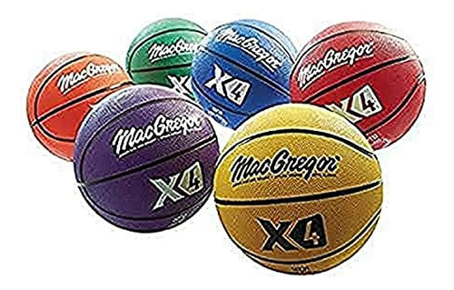 Balones De Baloncesto Multicolores (conjunto De 6)