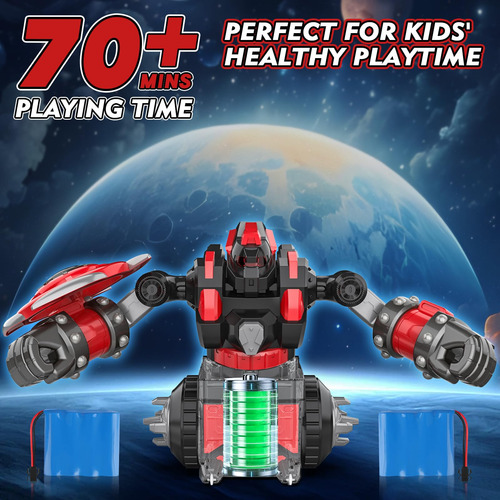 Robot Control Remoto Sonidos Niños Regalo Navidad 19