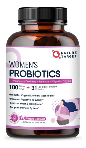 Probioticos Vaginales 100 Mil Billones/ Enzymas Digestivas