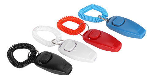 4 Piezas 2 En 1 De Clicker Y Silbato De Recuperación Para
