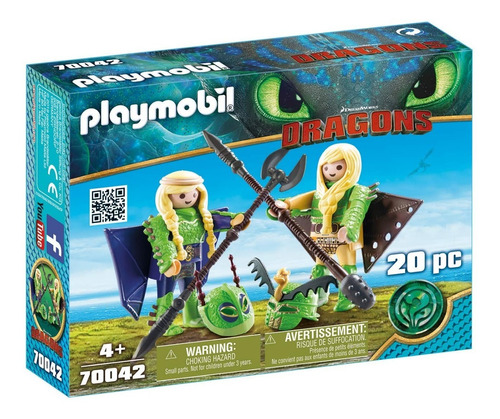 Entregar A Tu Dragón Chusco Y Brusca 70042 - Playmobil 