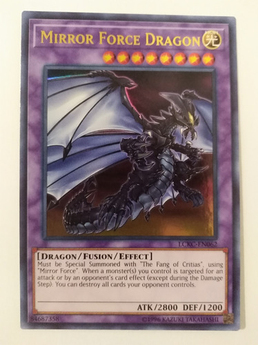 Mirror Force Dragon - Ultra Rare     Lckc