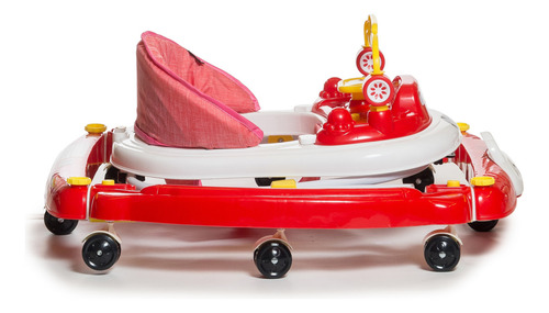 Andador Mecedor Con Capota 7023 Love Color Rojo