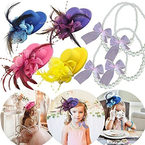 Boa De Pluma - Jevenis 8 Pcs Tea Party Supplies Lets Partea 