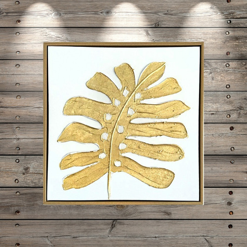 Cuadro Decorativo Mediano Plantas En Lienzo