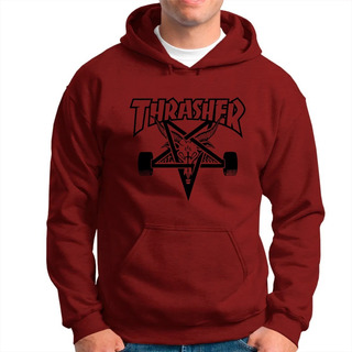 moletom thrasher vinho