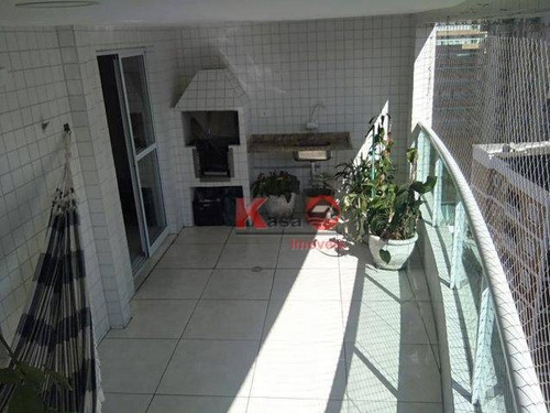 Imagem 2 de 27 de Cobertura Com 3 Dormitórios À Venda, 150 M² Por R$ 680.000,00 - Tupi - Praia Grande/sp - Co0220