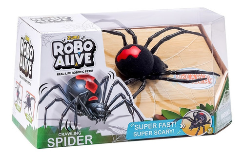 Imagem 3 de 3 de Brinquedo Robo Alive Zuru Aranha Super Realista Candide