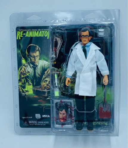 ### Neca H. P. Lovecraft Re Animator Herbert West Reel Toys#