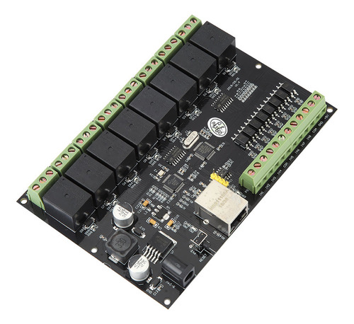 Controlador De Red Web Relay De 8 Vías Ethernet Tcp/ip Activ