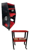 Comprar Mesa De Computadora + Carrito De Dos Bandejas 