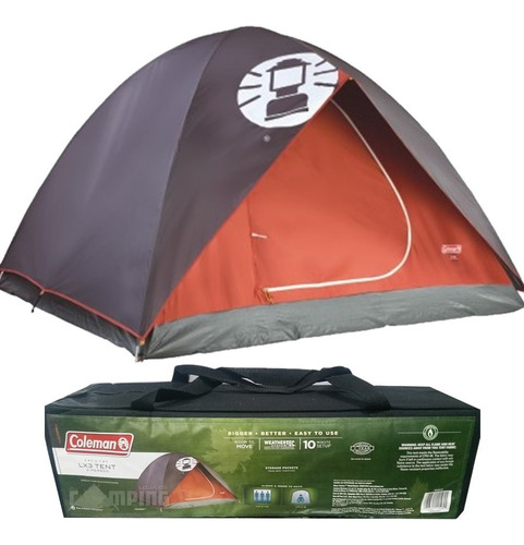 Barraca Acampamento Coleman Camping Impermeavel Lx 3 Pessoas