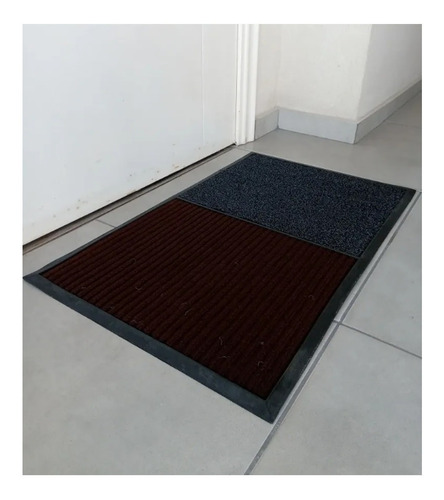 Alfombra Sanitaria Felpudo Pediluvio Doble 0.85x0.50 Oferta