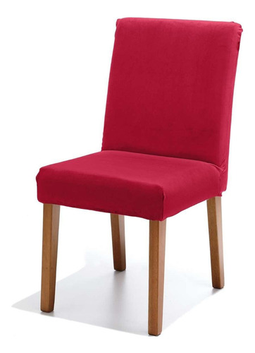 Capa Para Cadeira Malha Vermelho