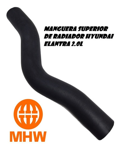 Manguera Superior De Radiador Hyundai Elantra 2.0l