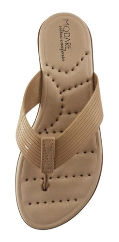 Imagem 3 de 3 de Chinelo Feminino Ortopedico Modare Esporao Rasteira 7053.138