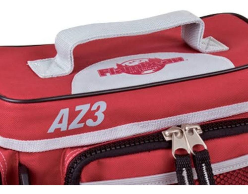 Imagem 2 de 4 de Bolsa Para Pesca Flambeau Az3 Com Alça E 3 Estojos 050505