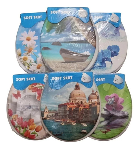 Tapa Para Inodoro Soft Seat Toilet Acolchado Wc