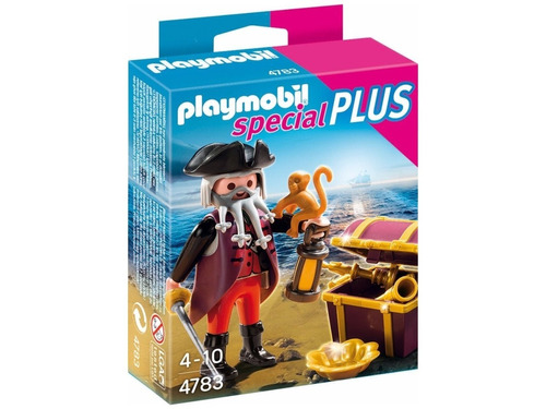 Playmobil Special Plus 4783 Pirata Cofre Tesoro Mundo Manias