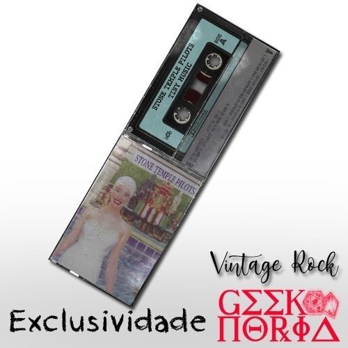 Marcador Magnético Vintage Tape Rock - Stone Temple Pilots