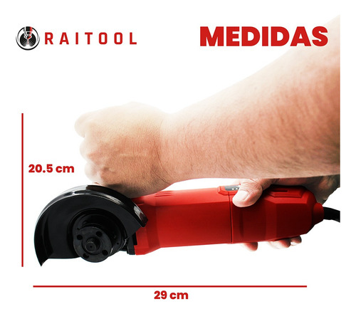 Kit Taladro Esmeriladora Alta Potencia Raitool Rt-0102