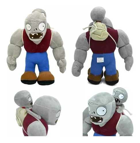 Peluche 30 Cm Zombie Gargantuar Plantas Vs Zombies