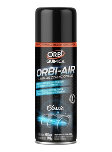 Spray Higienizador Limpa Ar-condicionado Orbi 200ml