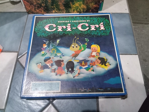 Lp Cuentos Y Canciones De Cri Cri,9lps En Acetato,long Play