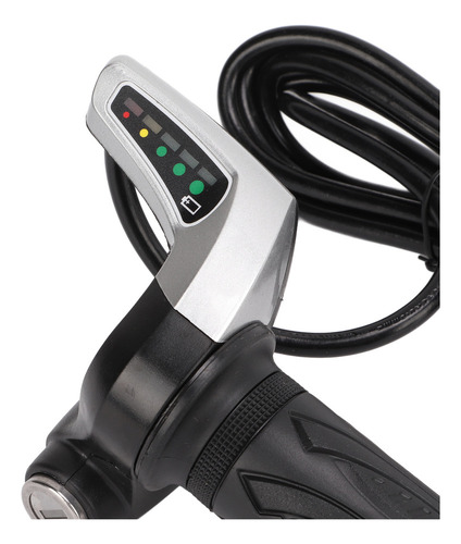 Nuevo 1 Par De Empuñaduras De Acelerador Con Led De 48 V