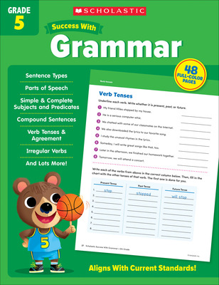 Libro Scholastic Success With Grammar Grade 5 - Scholasti...